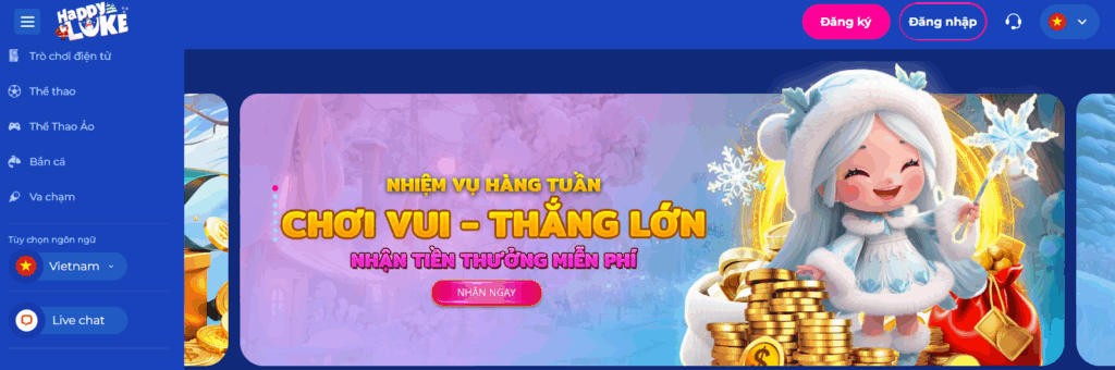 HappyLuke - Thương hiệu cá cược uy tín, an toàn
